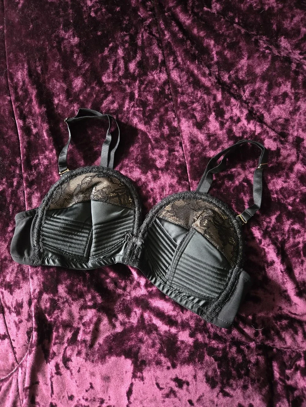 Dita Von Teese Her Sexcellency Overwire Retro Bustier Bra 34B - Picture 2 of 7